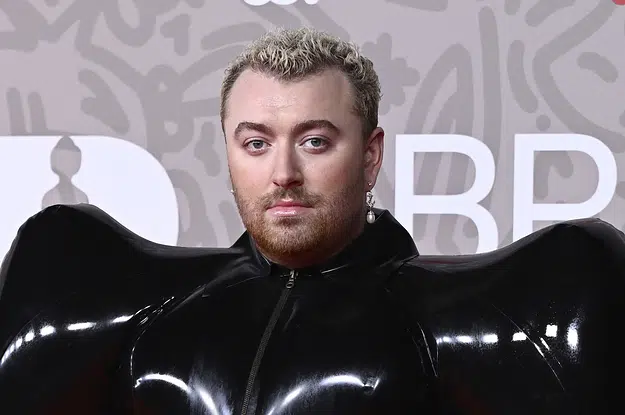 Sam Smith Wore Inflatable Latex Pants To The BRIT Awards, And It Might Be Their Most Daring Look Yet