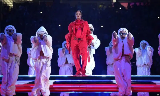 Rihanna & Her Baby Bump Rocked The Super Bowl LVII Halftime Show