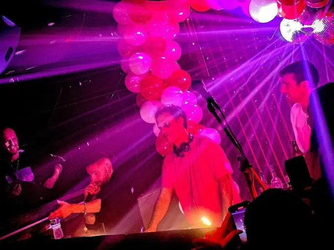 Fred again.., Skrillex & Four Tet played a surprise NYC Valentine’s Day show at Good Room (video)