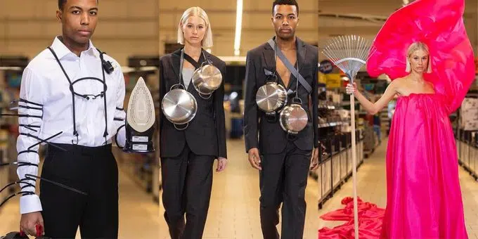 Supermarket Chain Lidl Stages a Household Appliance-Themed Runway Show