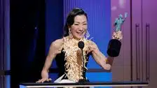 Speechless Michelle Yeoh Drops F-Bomb In Emotional Acceptance Speech