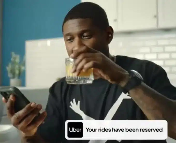 Usher Stars in New Campaign for Uber Reserve: Watch