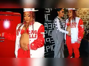 Da Brat Announces Pregnancy at 48 Years Old and Shows Off Her Pregnancy Bump da brat pregnancy bump pregnant