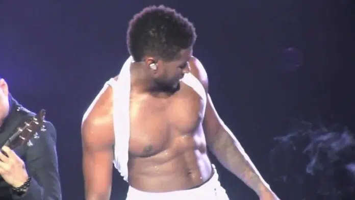 Usher R&B valentines day lori harvey music video