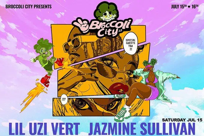 Broccoli City 2023 lineup (Lil Uzi Vert, Jazmine Sullivan, City Girls, GloRilla, Ice Spice, more)