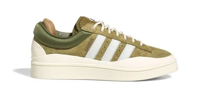 Bad Bunny’s adidas Campus Light Emerges With an “Olive” Color Scheme