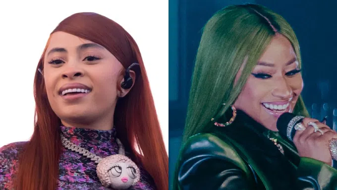 Ice Spice Reacts After Nicki Minaj Crowns Her ‘Princess’ Of Rap