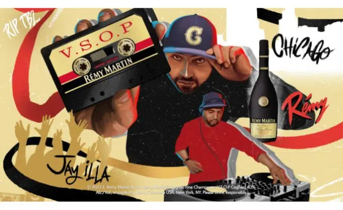 Rémy Martin celebrates 50 years of hip-hop with packaging
