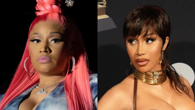 Nicki Minaj Seemingly Claps Back At Cardi B Fans’ Photoshop Claims
