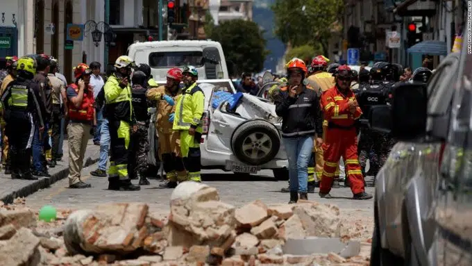 At least 12 dead after magnitude 6.8 earthquake shakes Ecuador | CNN