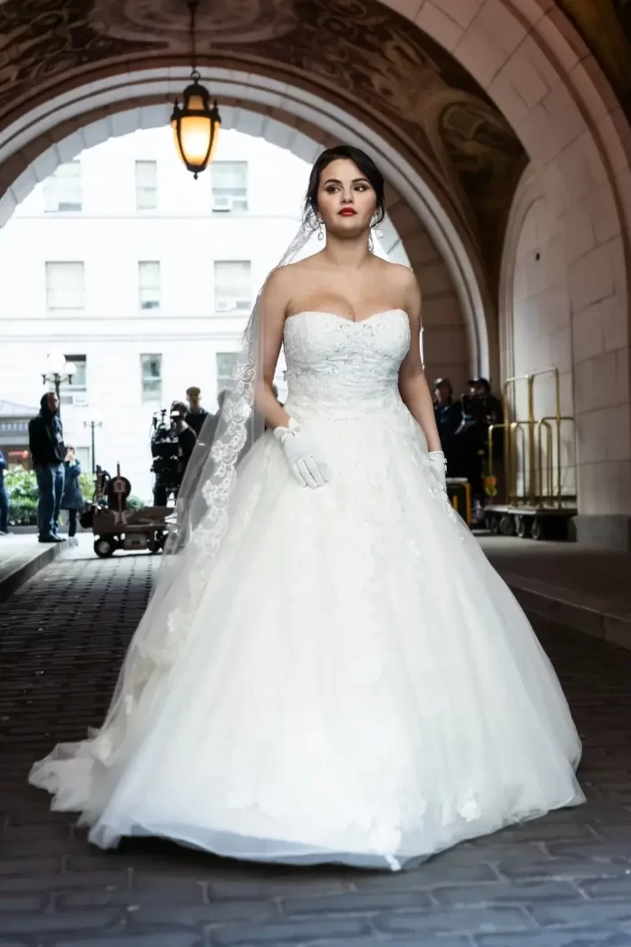 Selena Gomez wedding dress