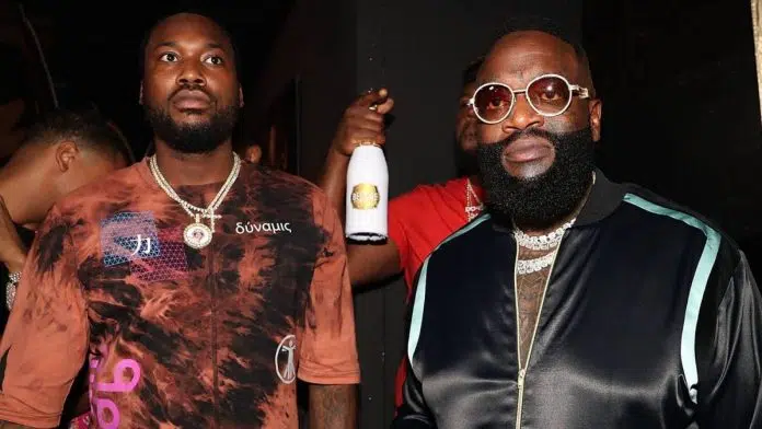 Meek Mill and Rick Ross Preview New Music During Studio Reunion
