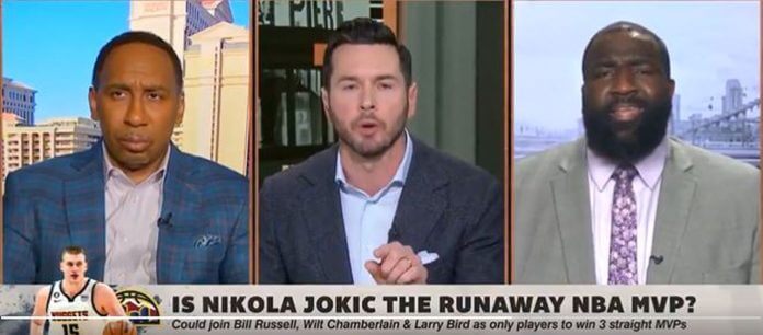 JJ Redick and Kendrick Perkin Beef On First Take