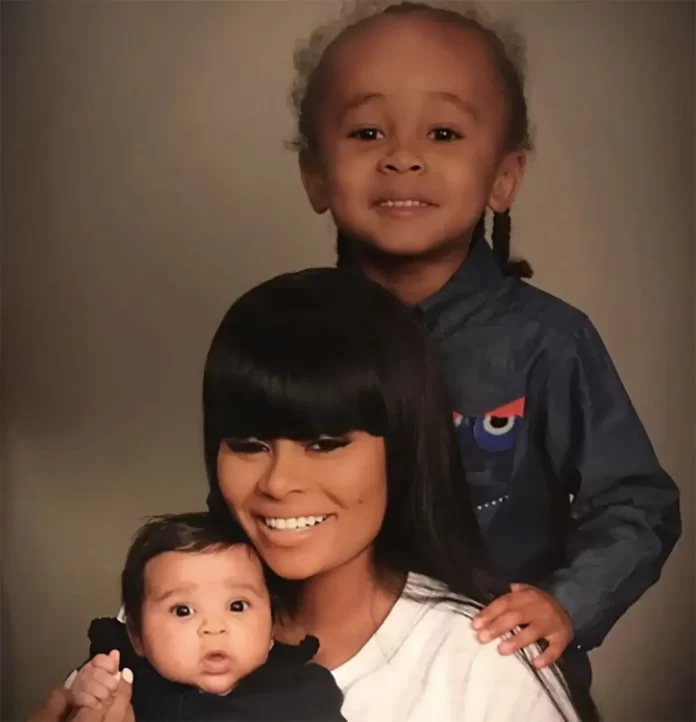 Blac Chyna n her Kids