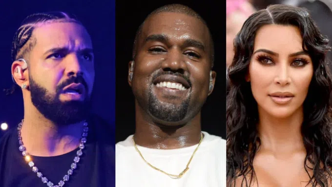 Drake Revisits Kanye West & Kim Kardashian Divorce In New Song