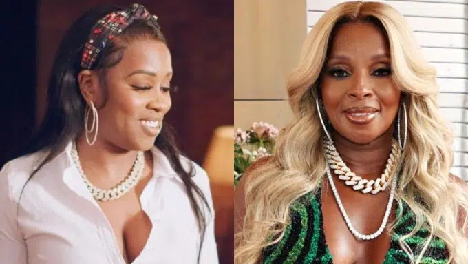 Remy Ma & Daughter Surprise Mary J. Blige During Interview