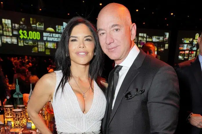 Jeff Bezos and Lauren Sanchez Spotted on His New Super-Yacht