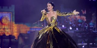 Katy Perry Stuns in Golden Gown at King Charles III’s Coronation Concert Katy Perry Stuns in Golden Gown at King Charles III's Coronation Concert