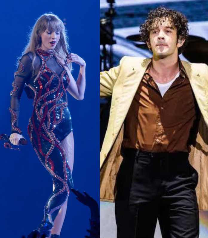 Taylor Swift is in a new relationship with Brit rocker Matty Healy, only weeks after splitting from her partner.
