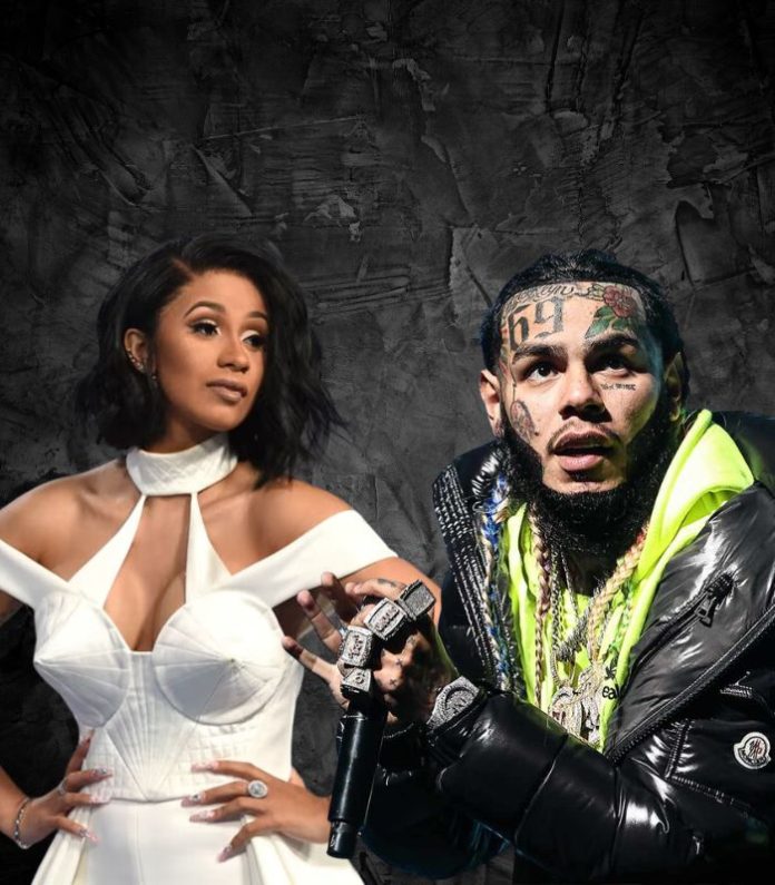 6IX9INE FINALLY APOLOGIZES TO CARDI