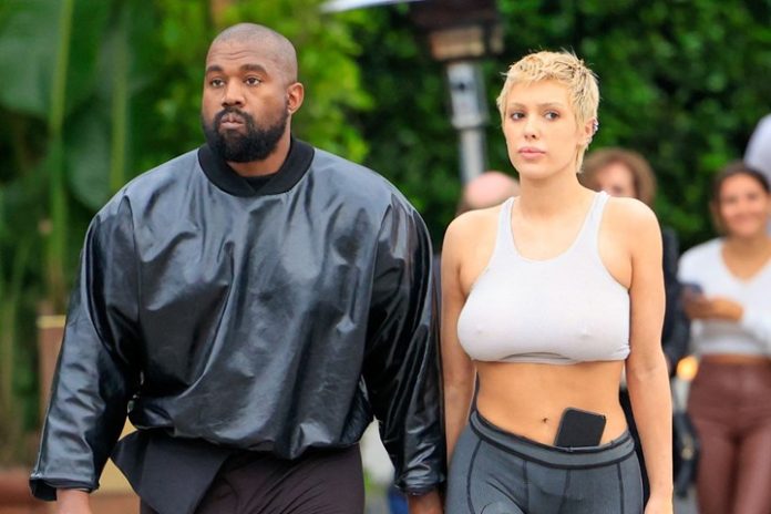 Kanye West's New Wife Bianca Censori Looks Upset During Gas Station Stop