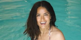 Salma Hayek’s National Bikini Day Celebration Goes Viral SALMA HAYEK’