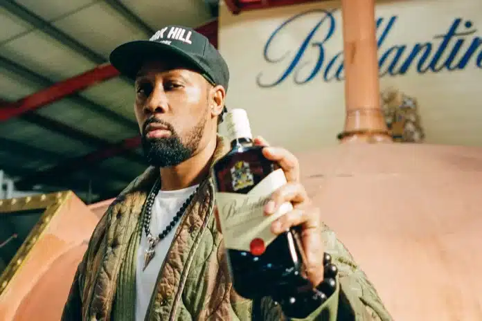 RZA of Wu-Tang Clan Teams Up with Ballantine's Whisky for New Collaboration.