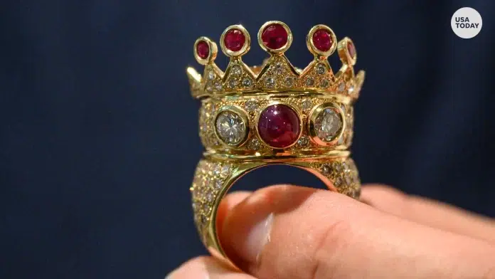 USA Today Tupac's Crown Ring Fetches $1 Million at Auction, Setting New Record