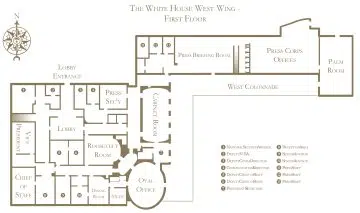 White House West Wing Diagram