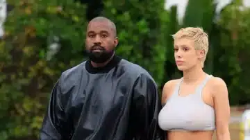 Watch barefoot Kanye West