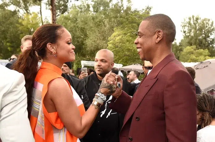 Rihanna Jay-Z first encounter