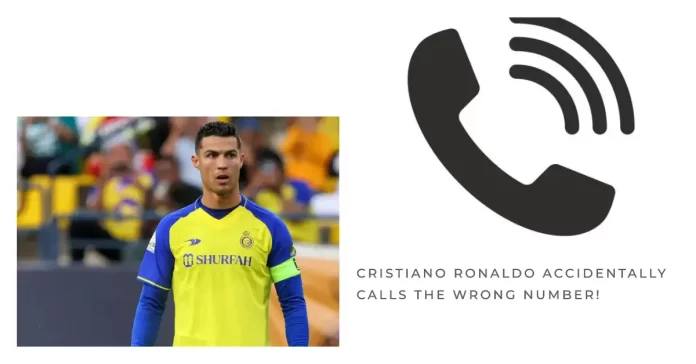 Cristiano Ronaldo's Wrong Number Call Is the Best Thing You'll See Today
