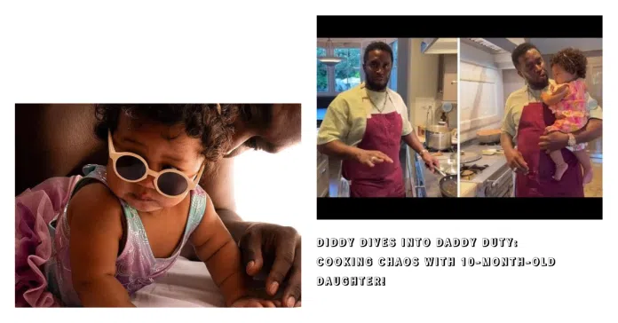 Diddy Cooking With a 10-Month-Old