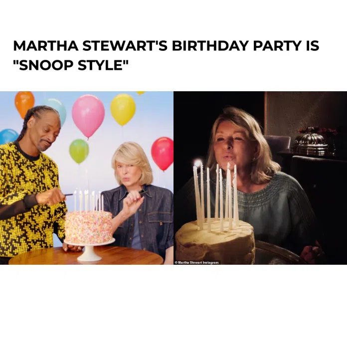 Martha Stewart's Birthday Party Is 