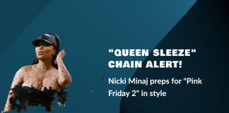 Nicki Minaj Debuts “Queen Sleeze” Chain After Surpassing 65 Million Monthly Spotify Listeners Nicki Minaj Debuts "Queen Sleeze" Chain After Surpassing 65 Million Monthly Spotify Listeners
