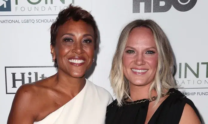 Robin Roberts and Amber Laign wedding