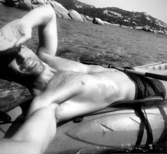 Bradley Cooper shirtless vacation