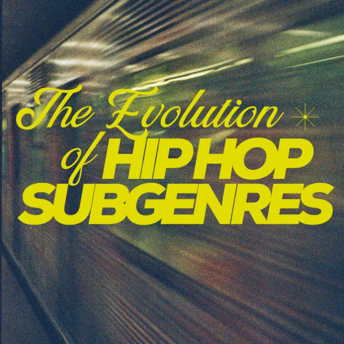 Sub genres of hip-hop