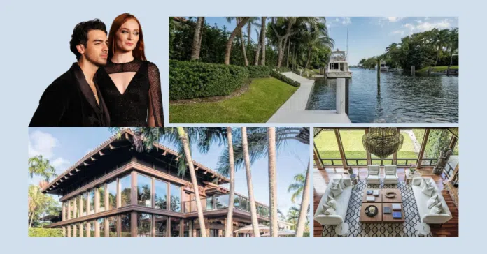 Joe Jonas and Sophie Turner's Miami mansion