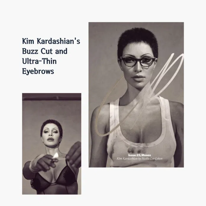 Kim Kardashian new look