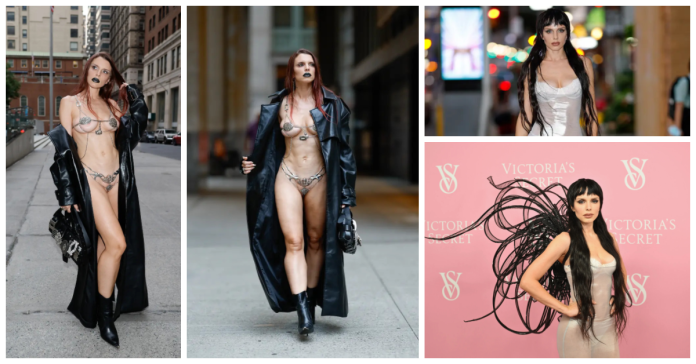 Julia Fox NYFW controversial outfit