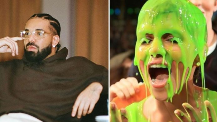 Halle Berry Drake slime photo
