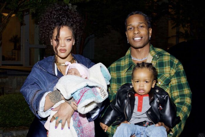 Rihanna and A$AP Rocky Riot Rose debut baby news newborn