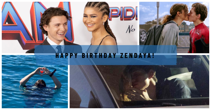 Tom Holland Zendaya birthday tribute