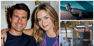 Emily Blunt Credits Tom Cruise for Her Post-Pregnancy Physique Tom Cruise and Emily Blunt