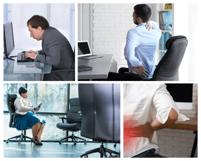 Health risks of sitting all day