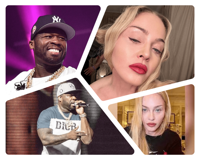 50 Cent Compares Madonna With An Ant