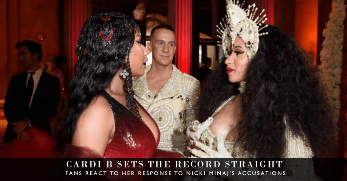 Cardi B Sets The Record Straight On Nicki Minaj Flow Rumors: 