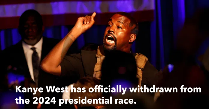 Kanye West Abandons 2024 Presidential Run: Why He Changed His Mind