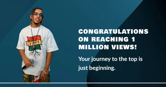 Yung Wylin's 'Good Energy' Milestone: 1 Million YouTube Views and Counting